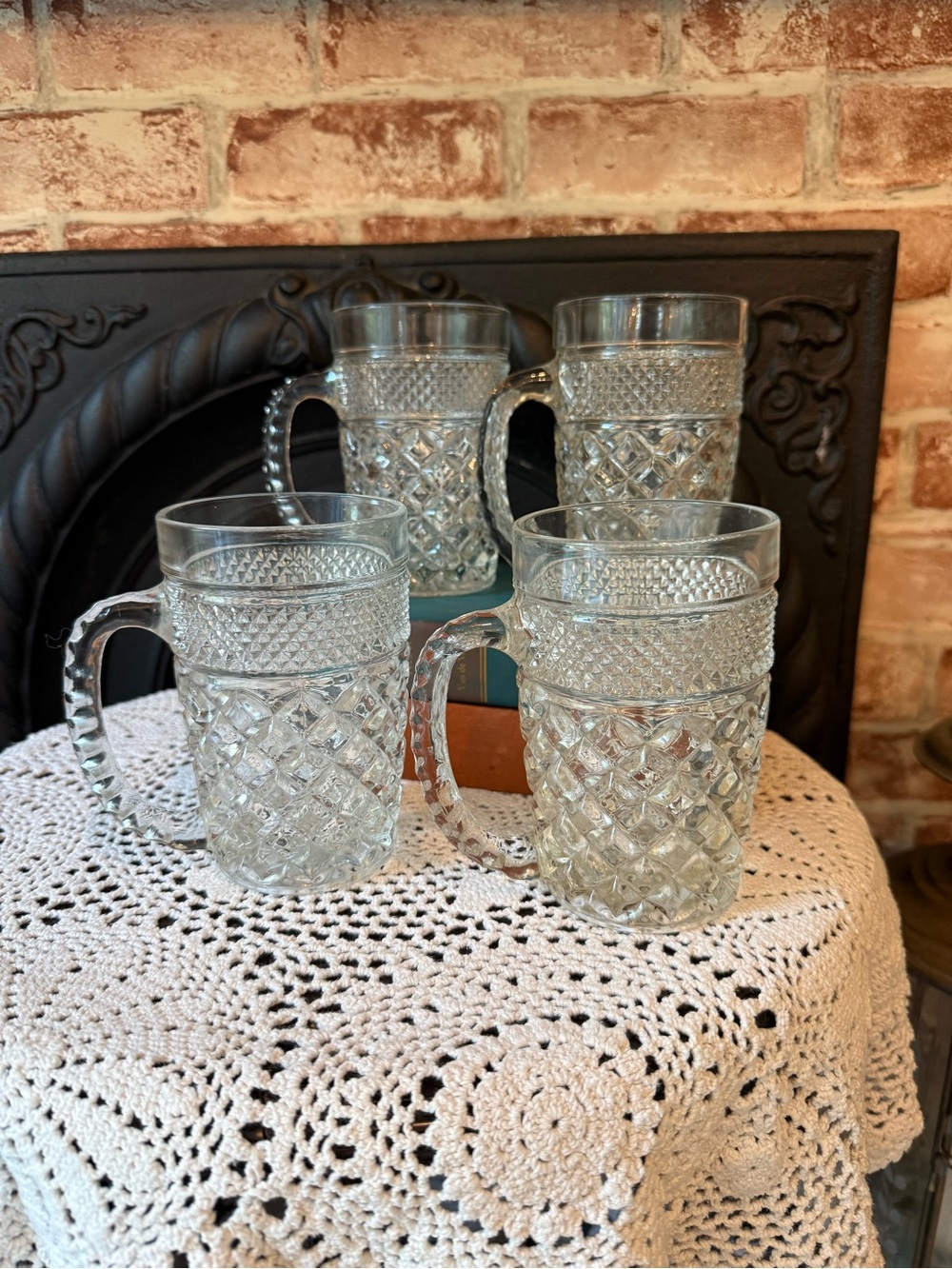 Wexford Clear Glass Mug - Set of 4